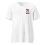 unisex short sleeve v neck t shirt